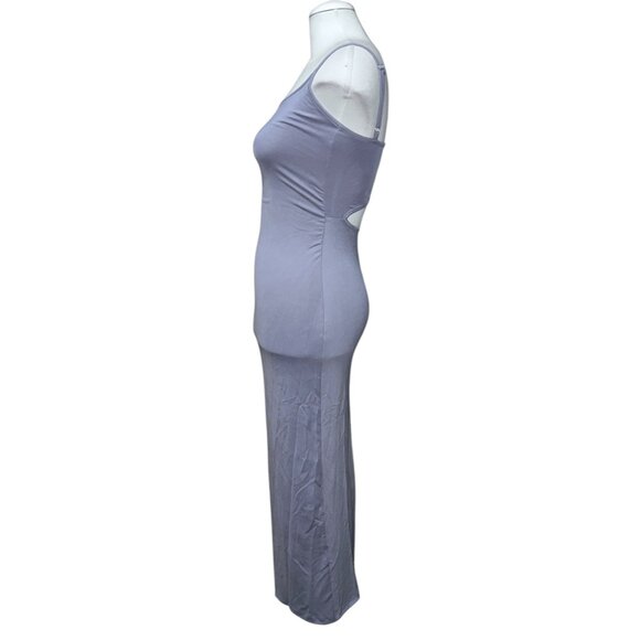 OGL Sustainable Maxi Dress With Adjustable Straps XS Lavender Cut-Out Back Desig - Picture 5 of 14